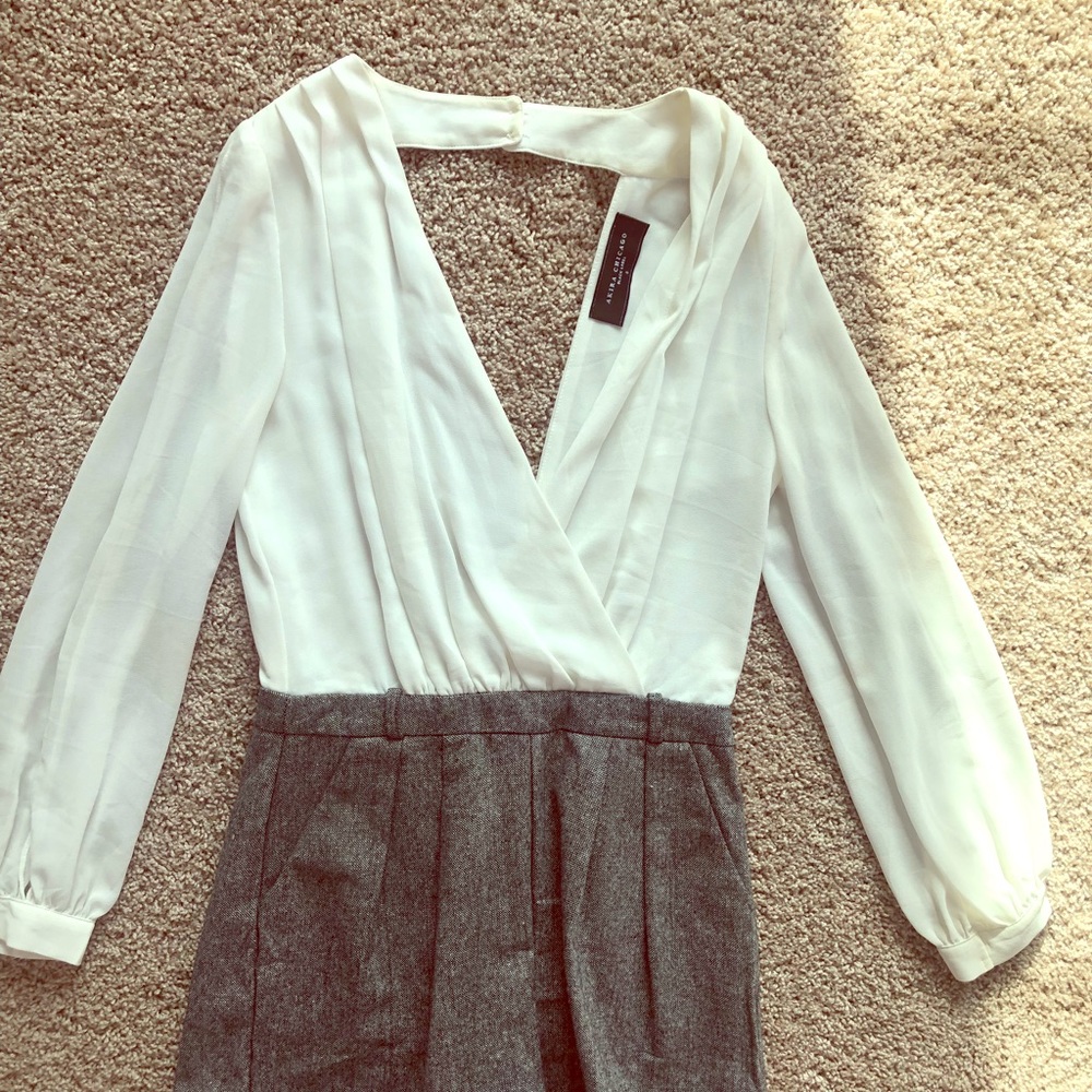 Black & white jumper